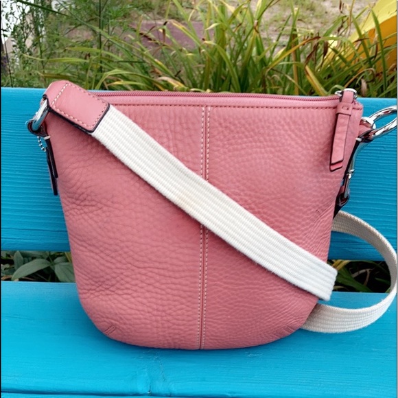 AUTHENTIC COACH HAMILTON F43057 LEATHER MESSENGER - Picture 7 of 16